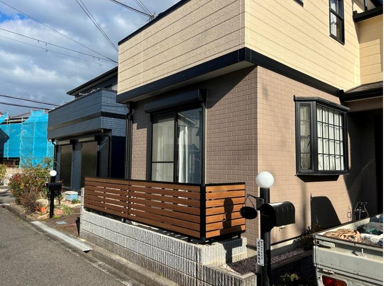 屋根外壁塗装　塗り替え　外構　阪南市　泉南市　岬町