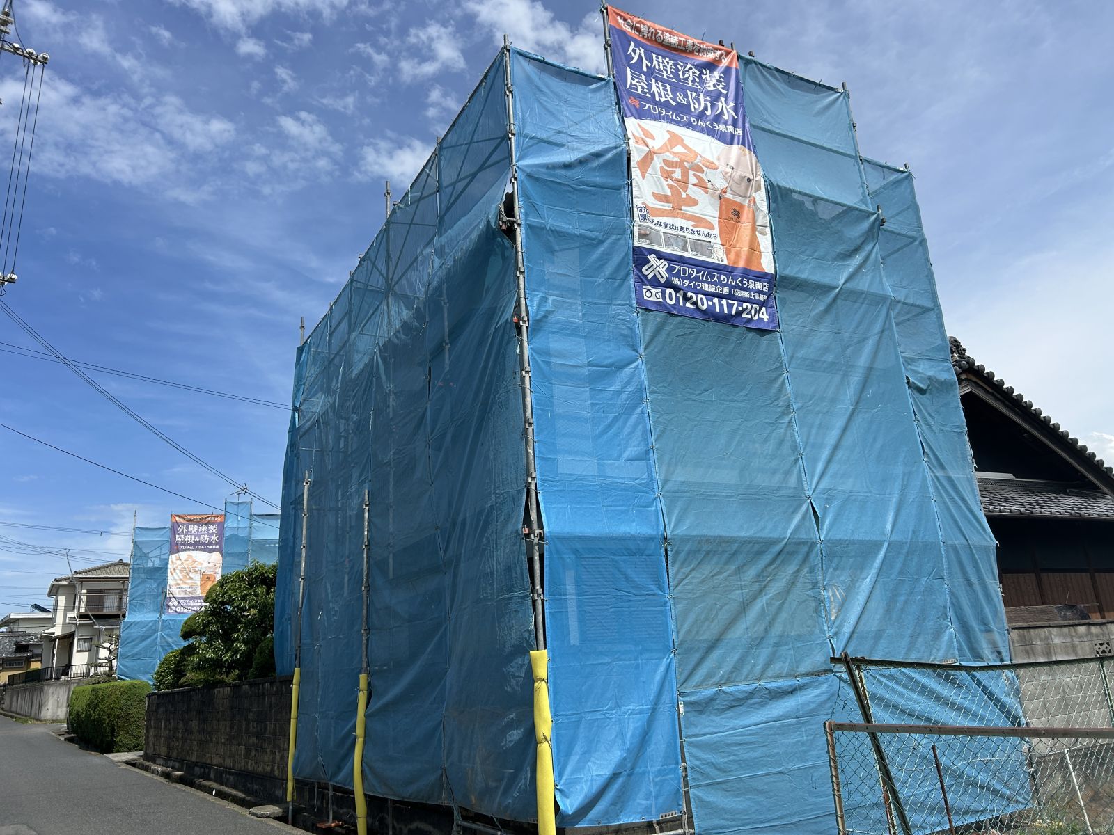 泉南市外壁塗装　阪南市外壁塗装　泉南市塗装業者　阪南市塗装業者　泉南市塗装　阪南市塗装　泉南市屋根外壁塗装　阪南市屋根外壁塗装　岬町塗装　岬町外壁塗装　岬町塗装業者　岬町屋根外壁塗装